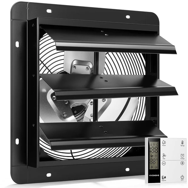 Main image of 12" Shutter Exhaust Fan with EC Motor