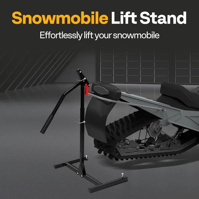 Alt view image 2 of 7 - Snowmobile Lever Lift Stand, Fit Most Snowmobile