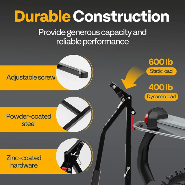 Alt view image 5 of 7 - Snowmobile Lever Lift Stand, Fit Most Snowmobile