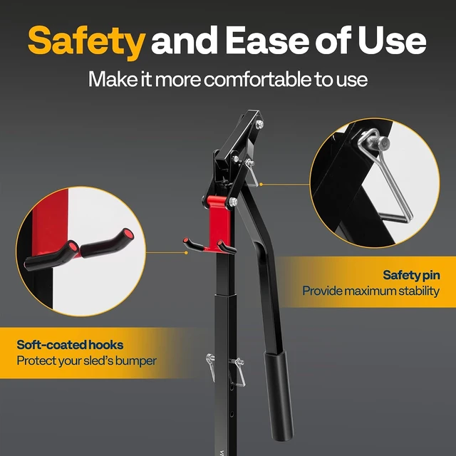 Alt view image 4 of 7 - Snowmobile Lever Lift Stand, Fit Most Snowmobile