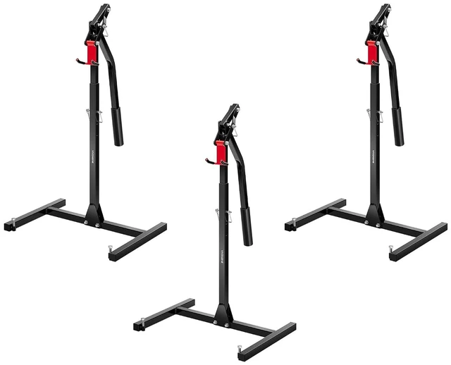 Main image of Snowmobile Lever Lift Stand, Adjustable Height 15.2" to 33.9", 600 Lbs Capacity 3 Pack