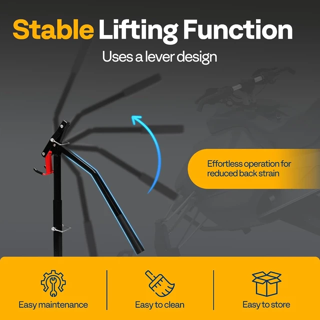 Alt view image 7 of 7 - Snowmobile Lever Lift Stand, Fit Most Snowmobile