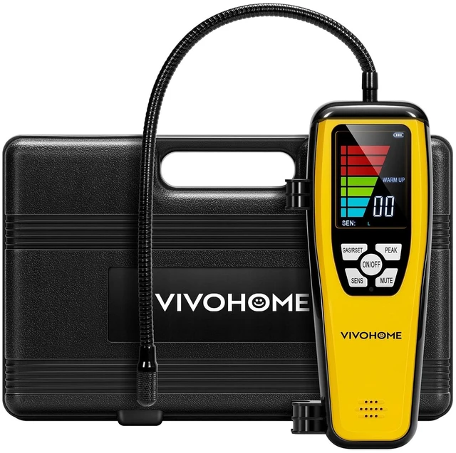 Main image of HVAC Refrigerant Freon Leak Detector with Rechargeable Battery