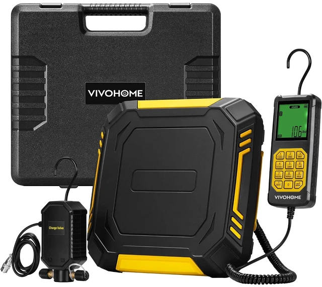 Main image of HVAC Refrigerant Scale with Separate Auto-Dosing Charge Valve