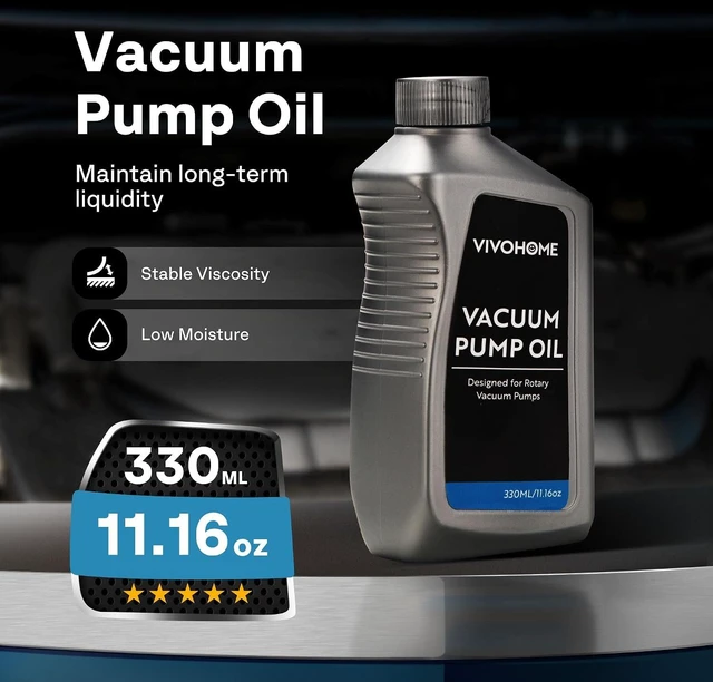 Alt view image 3 of 7 - 5 Pack Premium High Vacuum Pump Oil