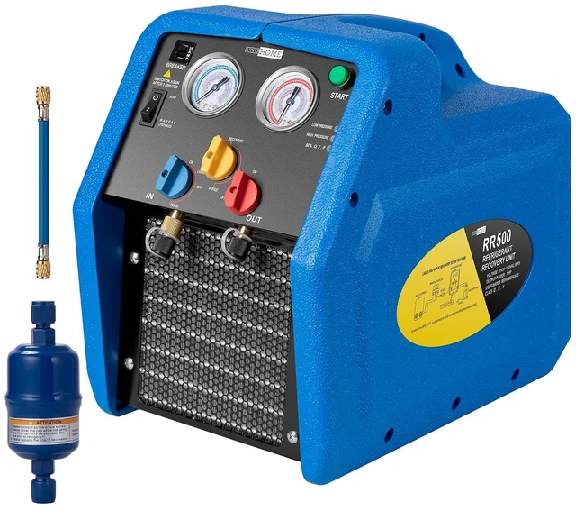Main image of A2L 1 HP Dual Cylinder Portable Refrigerant Recovery Machine