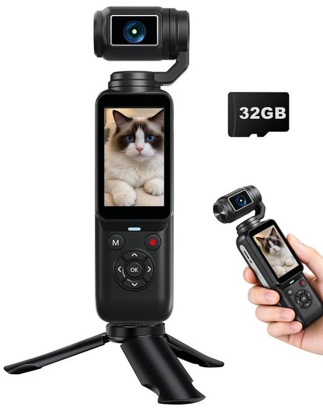 Main image of 4K YouTube Cameras with 80MP, 2.2'' Rotatable Touchscreen & 330° Rotating Lens, WiFi Vlogging Camera with Face Tracking, Portable Blogging Camera