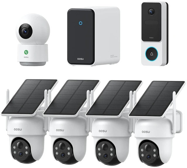 Main image of Total-Watch Classic AI Suite, 3K Solar Security Camera Outdoor System