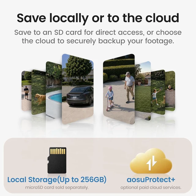 Alt view image 7 of 7 - D1 Max, 4K 8MP Solar Security Camera Wireless Outdoor, 2-Pack