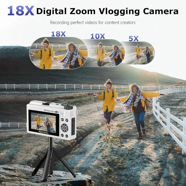 Alt view image 6 of 7 - 8K Digital Camera for Photography, Autofocus Vlogging Camera for YouTube