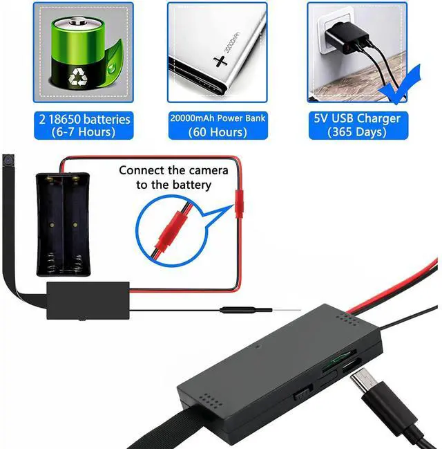 Alt view image 6 of 7 - Mini Camera Wifi Smart Home Security Micro Camera HD 1080P Digital Camera Diy Video Recorder 4K Camera