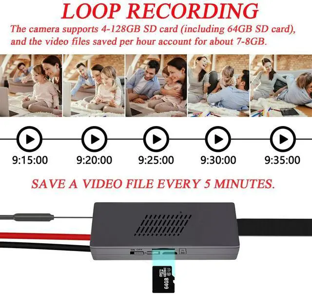 Alt view image 4 of 7 - Mini Camera Wifi Smart Home Security Micro Camera HD 1080P Digital Camera Diy Video Recorder 4K Camera