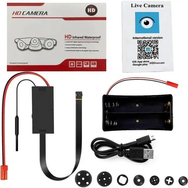 Alt view image 3 of 7 - Mini Camera Wifi Smart Home Security Micro Camera HD 1080P Digital Camera Diy Video Recorder 4K Camera