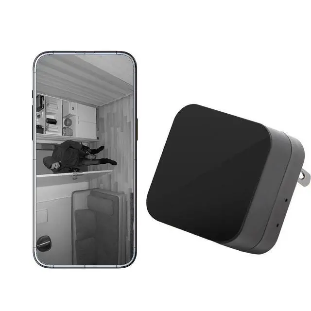 Alt view image 7 of 7 - WiFi mini Wall-Mounted Camera, 1080P HD, Supports Remote Monitoring and Motion Detection, Multi-Functional Home Security Camera