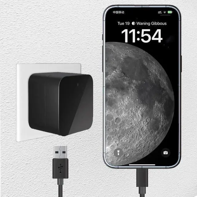 Alt view image 6 of 7 - WiFi mini Wall-Mounted Camera, 1080P HD, Supports Remote Monitoring and Motion Detection, Multi-Functional Home Security Camera