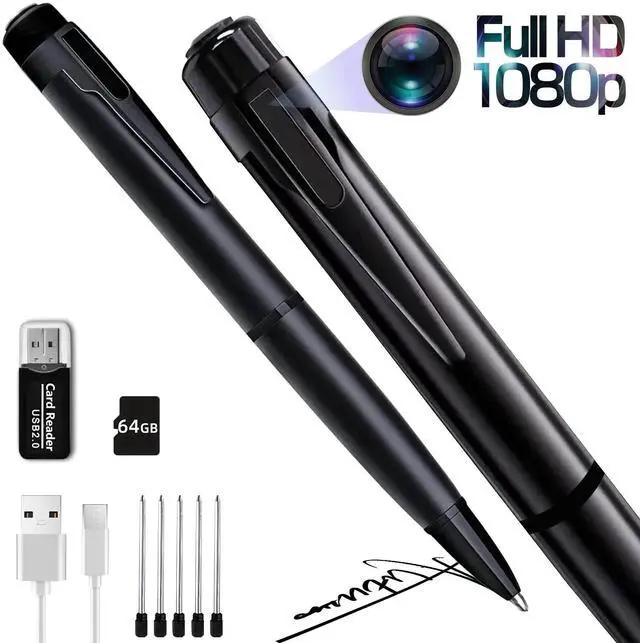 Alt view image 4 of 6 - 1080P HD Portable Camera for Indoor/Outdoor Surveillance, Body Camera Recording, Perfect for Lectures, Meetings, and Business Us