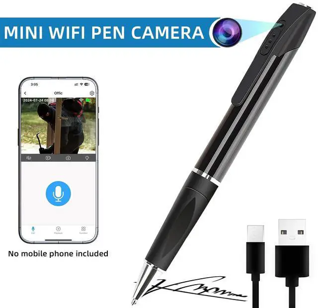 Main image of 1080P Wifi Mini Pen Camera Micro Cams Voice Recorder Multifunctional Home Security Surveillance Body Camcorder