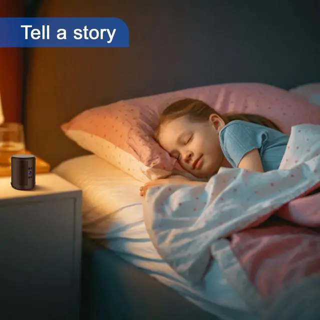 Alt view image 3 of 6 - Portable Bluetooth Speaker Camera Wireless WiFi 1080P Security Nanny Cam Motion Detection