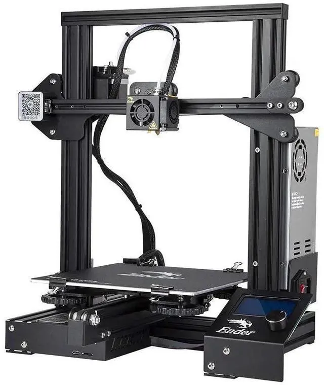 Main image of Creality Ender 3 3D Printer Fully Open Source with Resume Printing Function Printing Size 220x220x250mm Aluminum Black