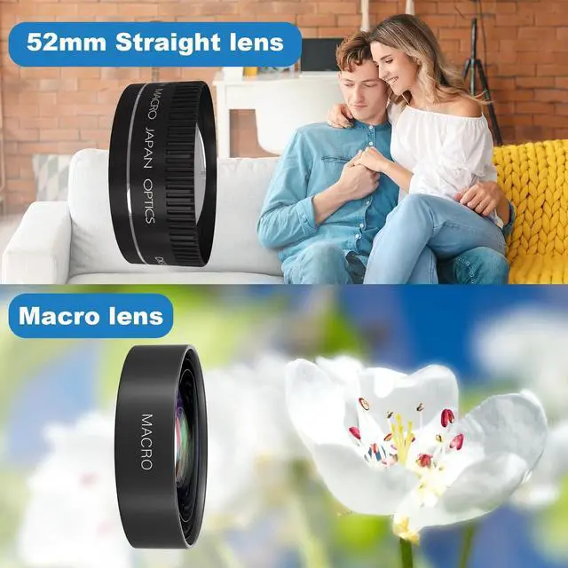 Alt view image 2 of 7 - Digital Camera 6K 64MP Wifi Vlogging Cameras for YouTube 3''180° Flip Screen 16X Zoom 32GB SD Card 52mm Lens Black