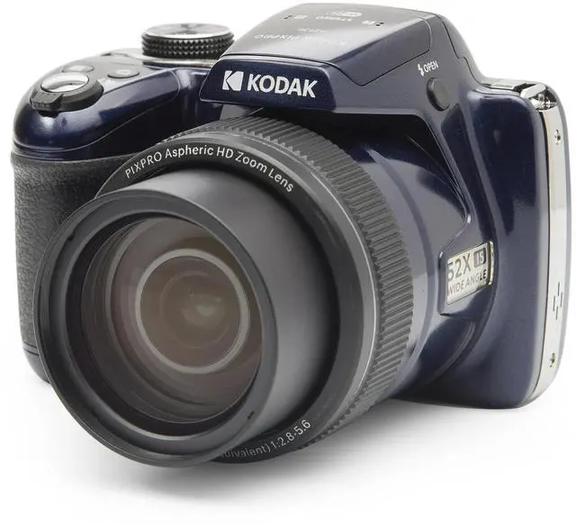 Alt view image 6 of 7 - KODAK PIXPRO AZ528 Astro Zoom BSI-CMOS Bridge Digital Camera - 16MP 52X 1080p Wi-Fi (Midnight Blue)