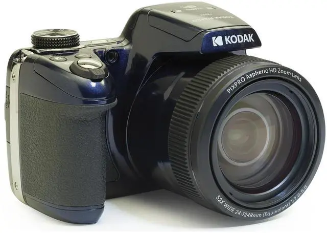 Alt view image 2 of 7 - KODAK PIXPRO AZ528 Astro Zoom BSI-CMOS Bridge Digital Camera - 16MP 52X 1080p Wi-Fi (Midnight Blue)