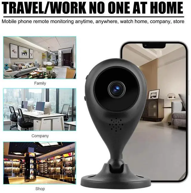 Alt view image 2 of 7 - 1080P Wireless WiFi CCTV Indoor & Outdoor Camera Home Security Night Vision Cam*