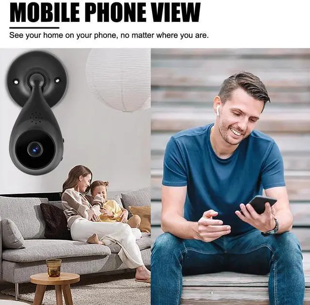 Alt view image 7 of 7 - 1080P Wireless WiFi CCTV Indoor & Outdoor Camera Home Security Night Vision Cam*