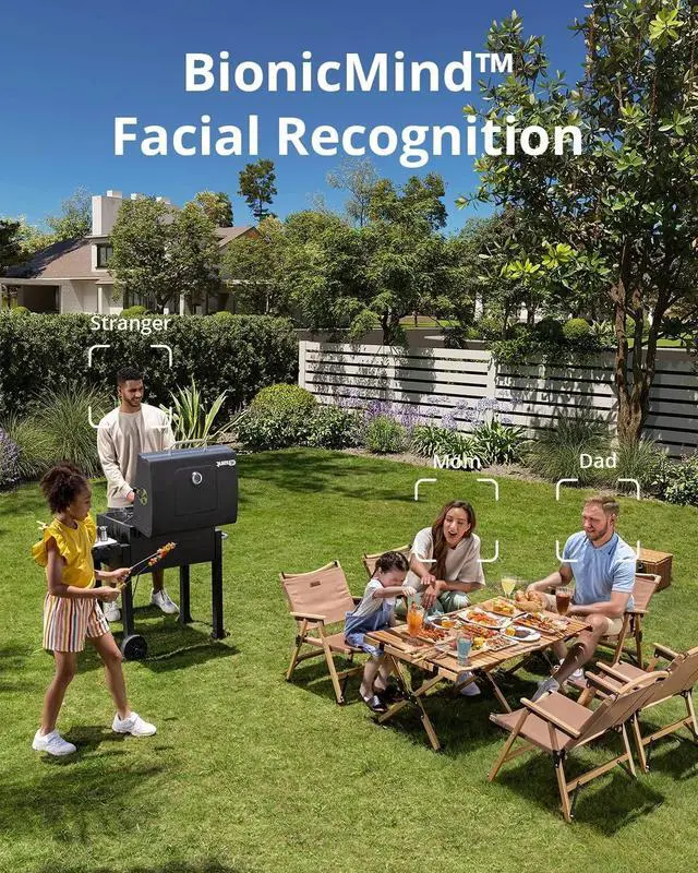 Alt view image 4 of 7 - eufy 4K Wireless Security Camera System eufyCam 3C Spotlight Color Night Vision