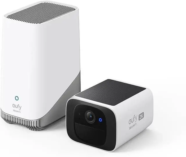 Alt view image 5 of 7 - eufy Solar Security Wireless Outdoor Camera SoloCam S220 2K Wi-Fi & HomeBase 3