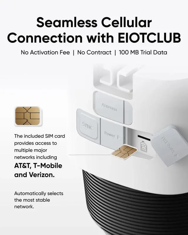 Alt view image 4 of 6 - eufy 4G LTE Cam S330 4K Cellular Wireless Security Camera Solar Powered+SIM Card