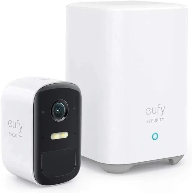 Alt view image 2 of 7 - eufy Security Smart Wireless System w/Alexa 1080P Battery Camera eufyCam 2C Kit