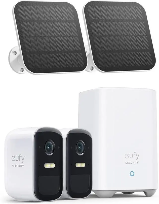 Main image of eufyCam 2C Pro Wireless Home Security System+Solar Panel 2K Camera Night Vision