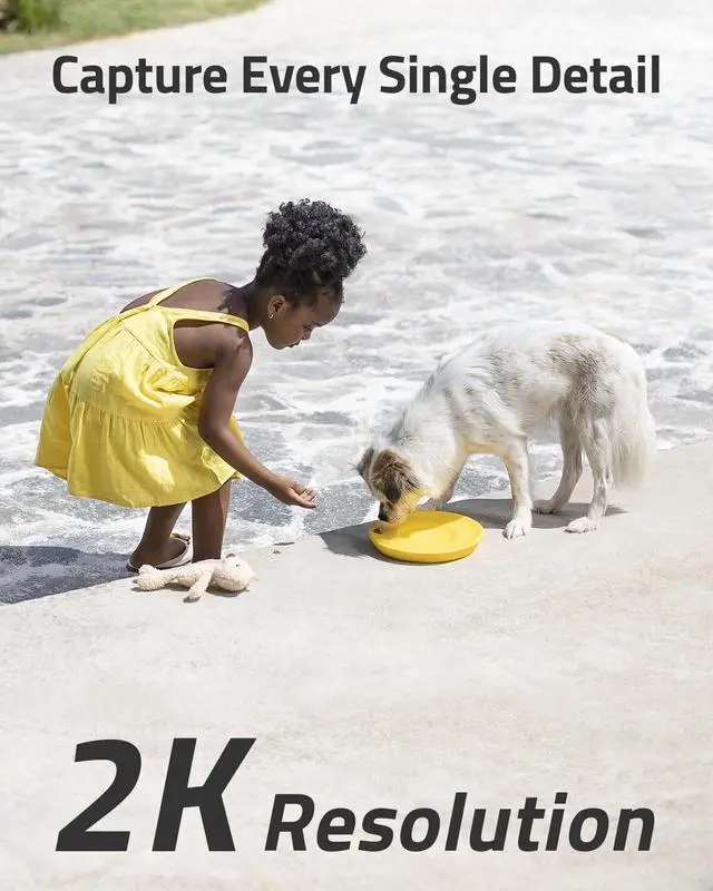 Alt view image 6 of 7 - eufy Floodlight Cam 2 Pro Outdoor Smart Security Camera 2K FHD 360° Pan and Tilt