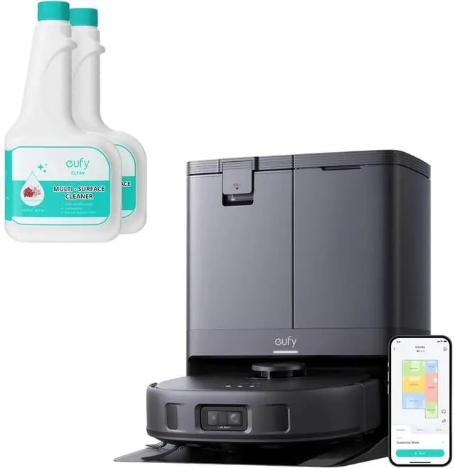 Main image of eufyRoboVacX10ProOmniwith Official2BottleFloorCleaningSolution