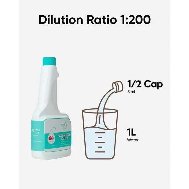 Alt view image 6 of 7 - eufyRoboVacX10ProOmniwith Official2BottleFloorCleaningSolution