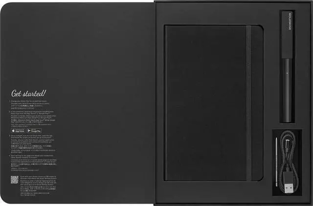 Alt view image 7 of 7 - Moleskine Smart Writing Set with Improved Battery 2024 Edition | Smart Notebook & Smart Pen for Digital Note-Taking | Works Notes App Smart Notebooks Only