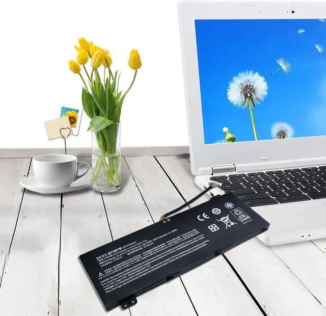 Alt view image 7 of 7 - AP18E7M AP18E8M Laptop Battery for Nitro 5 AN515-54 AN517-51 AN515-55 AN515-44 AN515-43 Nitro 7 AN715-51 Predator Helios 300 PH315-52 PH317-52 PH317-53 Aspire 7 A715-74G Triton 300 PC Notebook.