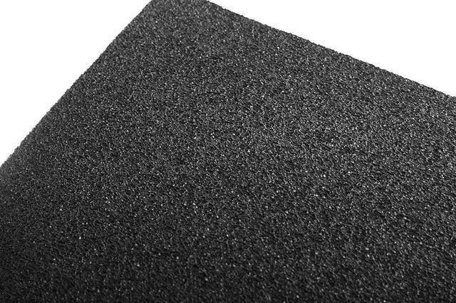 Alt view image 2 of 2 - Silverstone 21-Inch x 15-Inch 4mm Thick 2-Piece Sound Dampening Acoustic EP0M Silent Foam SF01 (Black)
