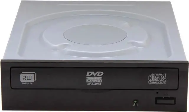 Alt view image 2 of 4 - LITE-ON DVD Burner - Bulk 24X DVD+R 8X DVD+RW 12X DVD+R DL 24X DVD-R 6X DVD-RW 16X DVD-ROM 48X CD-R 32X CD-RW 48X CD-ROM Black SATA Model iHAS124-04
