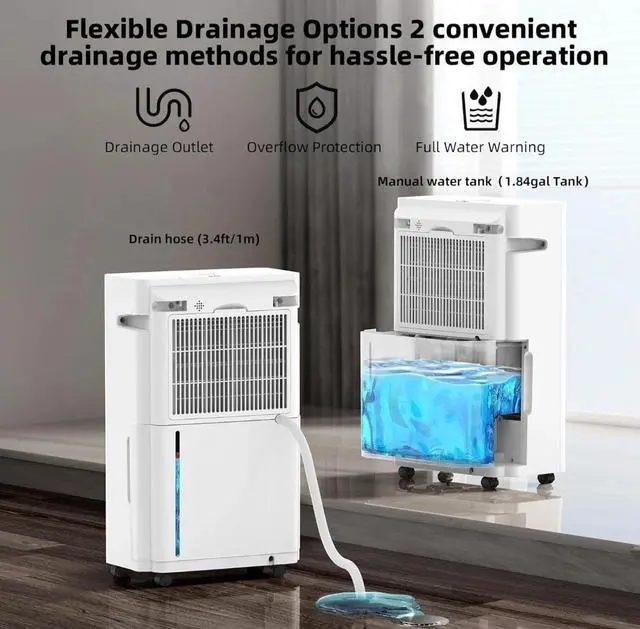 Alt view image 6 of 6 - 5500 Sq.Ft Dehumidifier