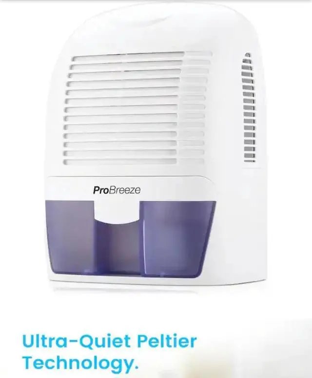 Alt view image 3 of 3 - PRO BREEZE 0.9-Pint Bucket Dehumidifier