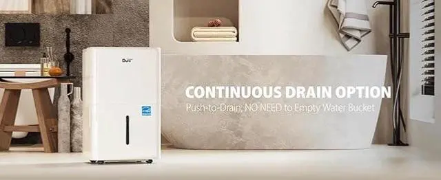 Alt view image 3 of 6 - Dehumidifier for 2500 Sq.ft, Energy Star 2025, 35 Pint Daily Output New In Box