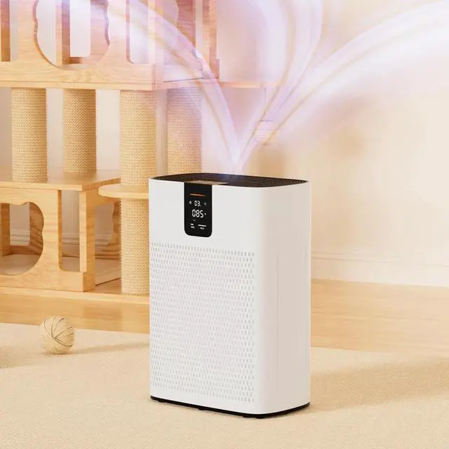 Alt view image 6 of 7 - Air Purifier for Home Bedroom Large Room Up to 2400 Ft²,