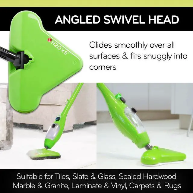 Alt view image 4 of 7 - H2O MOP X5 Floor Steam Mop and Handheld Steam Cleaner