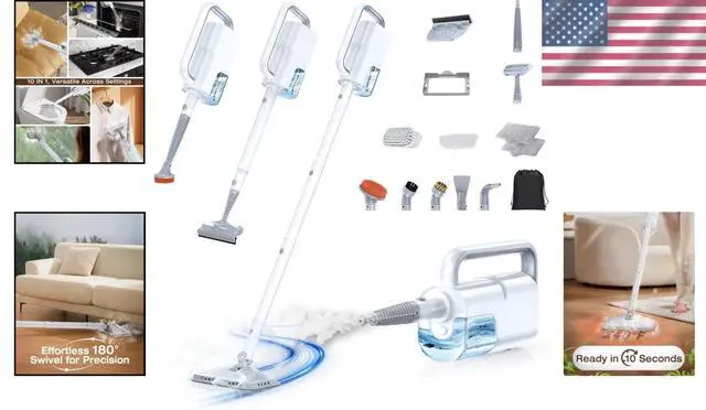 Alt view image 5 of 7 - Multi-Surface Steam Cleaner for Floors & Carpets