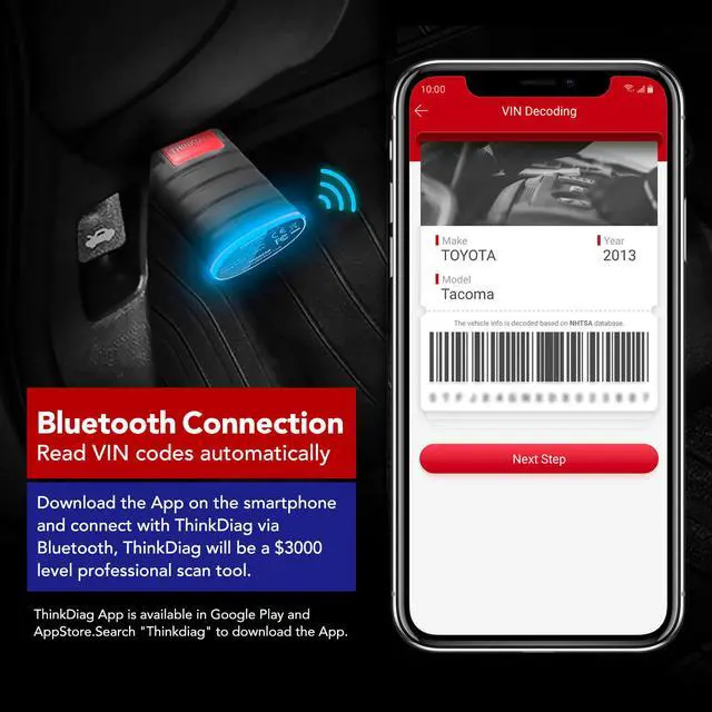 Alt view image 2 of 7 - WUSU OBD2 Car Fault Diagnostic Scanner by StarCard