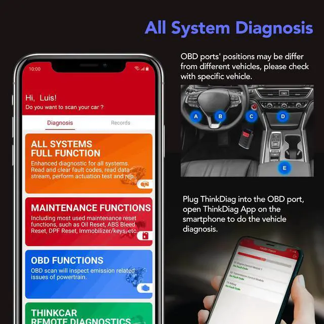 Alt view image 5 of 7 - WUSU OBD2 Car Fault Diagnostic Scanner by StarCard