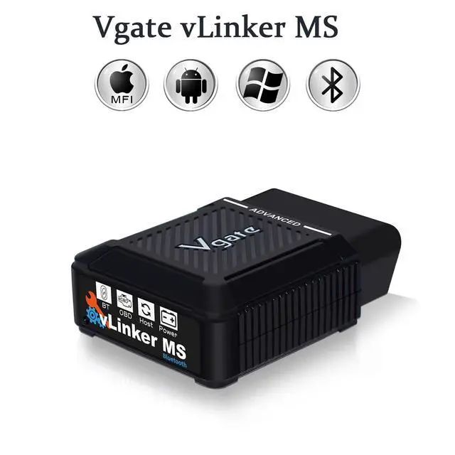 Main image of Vgate vLinker MS OBD2 Car Engine Fault Detector Diagnostic Instrument ELM327