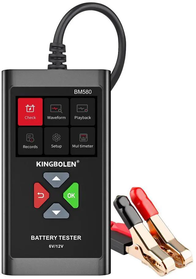 Main image of 6V/12V Car Battery Tester, Analyzer, Battery Tester, Test Instrument